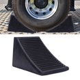 thumbnail image 1 of Cale de Roue, Bloc Stop de Roue Sécurité Améliorée 1-3 Tonnes Capacité de Charge 6.30x3.94x3.94 Po pour Remorque de Voyage pour Voiture pour RV, 1 of 7