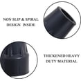 thumbnail image 4 of GHSDFBB Walking Cane Tips Heavy Duty 3/4\u201d Replacement of Black Rubber Tips Replacement, 4 of 7
