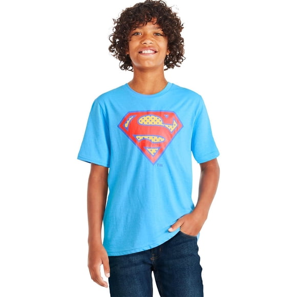 T-shirt à imprimé graphique Superman DC pour garçons