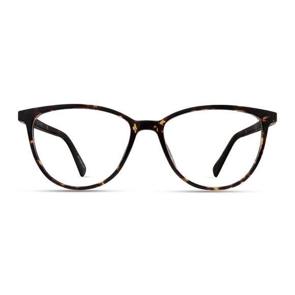 Bio Eyes Womens Prescription Eyeglasses, Zinnia, Yellow Tortoise, 52-16-140