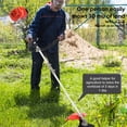 thumbnail image 3 of 52cc Gas String Trimmer | Shoulder Strap & Backpack Design | Lawn/Field Grass Cutting, 3 of 8