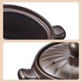 thumbnail image 3 of Chinese Retro Casserole 2.5L/3.5L Large-capacity Thickened Ceramic Casserole High-temperature Resistant Traditional Soup Pots, 3 of 4