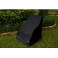 thumbnail image 4 of KoverRoos Weathermax 79812 High Back Lounge Chair Cover, 32-Inch Width by 33-Inch Diameter by 40-Inch Height, Black, 4 of 4