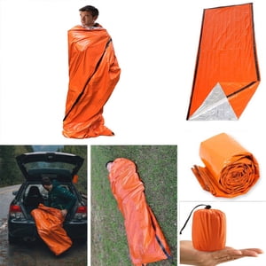 EGNMCR Camping & Hiking Emergency Sleeping Bag Thermal For Outdoor Survival Camping Hiking sleeping case