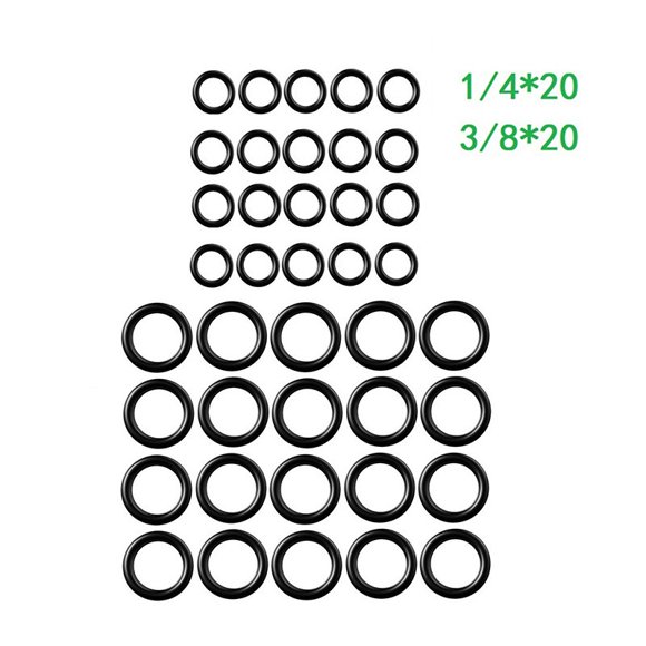 40Pcs High Pressure washer O-ring 1/4 M22 3/8 Quick Connect Seal Rings Washers
