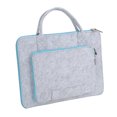 thumbnail image 3 of Felt Laptop Notebook Bag with Handle and Pocket Computer Case(13''), 3 of 5