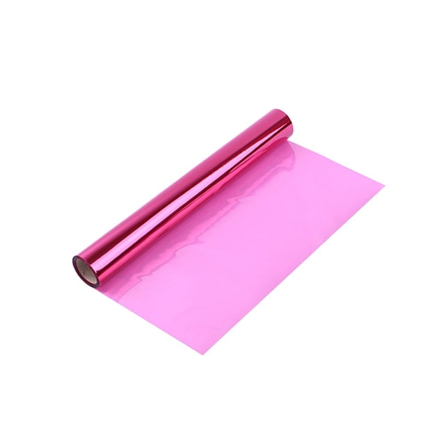 1 Rouleau de Cellophane Décoratif Couleur Vive Rouleau de Papier d'Emballage en Plastique Effet Visuel Rouleau de Cellophane pour Fête