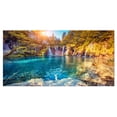 thumbnail image 2 of Tableau imprimée sur toile photographie Design Art Eau et soleil, 2 of 3