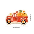 thumbnail image 3 of HHBEAUTY Halloween Bathroom Rug, Fall Pumpkin Bath Mat Water Absorbent Non-Slip Washable for Shower Tub Microfiber Washable Absorbent Carpet Autumn Halloween Thanksgiving Home Kitchen Decoration, 3 of 6