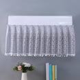 thumbnail image 1 of Birdeem Lace Air Conditioner Wind Curtain,Multi Functional Wall Mounted for Dust Cover and Home Decor,Easy Install Decorative Curtain,Size 39.4 X 15.8 Inches, 1 of 9