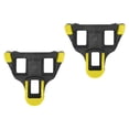 thumbnail image 3 of Bike Self Locking Pedal Cleats Set, 6 Degree Float Self Locking Cycling Pedals Cleat Antislip Comfortable Compact Simple With Screw For Safe Cycling Black Yellow, 3 of 8
