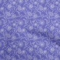 thumbnail image 1 of oneOone Polyester Spandex Blue Fabric Floral Sewing Craft Projects Fabric Prints By Yard 56 Inch Wide, 1 of 4