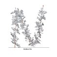 thumbnail image 3 of Meitianfacai 6 Ft Christmas Decoration Rattan Scene Setting Props Wall Hanging Simulation Vines Christmas Party Home Decoration, Argent, 3 of 6