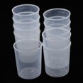 thumbnail image 2 of 10Pcs 100ml Plastic Measuring Cups Epoxy Resin Mixing Art Waxing Kitchen Beakers, 2 of 7
