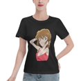 thumbnail image 1 of T-Shirt Basique à Manches Courtes pour Femmes Detective Conan Haihara Ai, 1 of 6