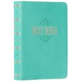 thumbnail image 3 of Sainte Bible: KJV Édition Compacte en Gros Caractères: Aqua, 3 of 3