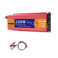 thumbnail image 1 of Pure Sine Wave Inverter 12V/24V To AC 1000W/1600W/2200W/3000W Voltage Transformer Power Converter Solar LED Inverter ,Safety, 1 of 7