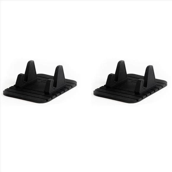 2X Support de Tableau de Bord de Voiture, Tapis de Tableau de Bord en Gel Silicone pour Téléphone Gps (Couleur Aléatoire), 2 x Tapis Antidérapant 4 x Support de Téléphone, Couleur Aléatoire