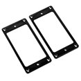 thumbnail image 4 of Humbucker Pickup Cover, Electric Guitar Pickup Frame Replacement Metal  For Decoration Black, 4 of 8