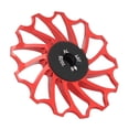 thumbnail image 4 of Rouleau de Dérailleur Arrière de Vélo, Roulement en Métal pour Vélo de Montagne Rouge, 4 of 8