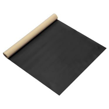 Uxcell Patch de Réparation en Cuir 14"x54 Pouces Ruban de Réparation Autocollant en Vinyle de Cuir pour Meubles Canapés Sofa Chaise Voiture Sièges de Bateau Vestes, Noir