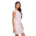 thumbnail image 4 of No Boundaries Women's Ruffle Mesh Dress, 4 of 6