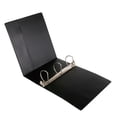 thumbnail image 4 of 3/Pack 3" D-Ring Binder, 3 Rings, Letter Size, Black, 4 of 5