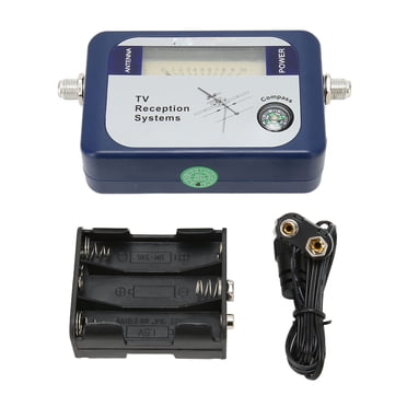 DEWIN Digital TV Signal Finder High Accuracy Backlight Mini TV Antenna Signal Strength Meter for Satellite Signal