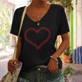 thumbnail image 2 of Birdeem T-Shirt Sans Manches à Col en V pour Femmes, Mode Décontractée, Imprimé, Chandail, 2 of 5