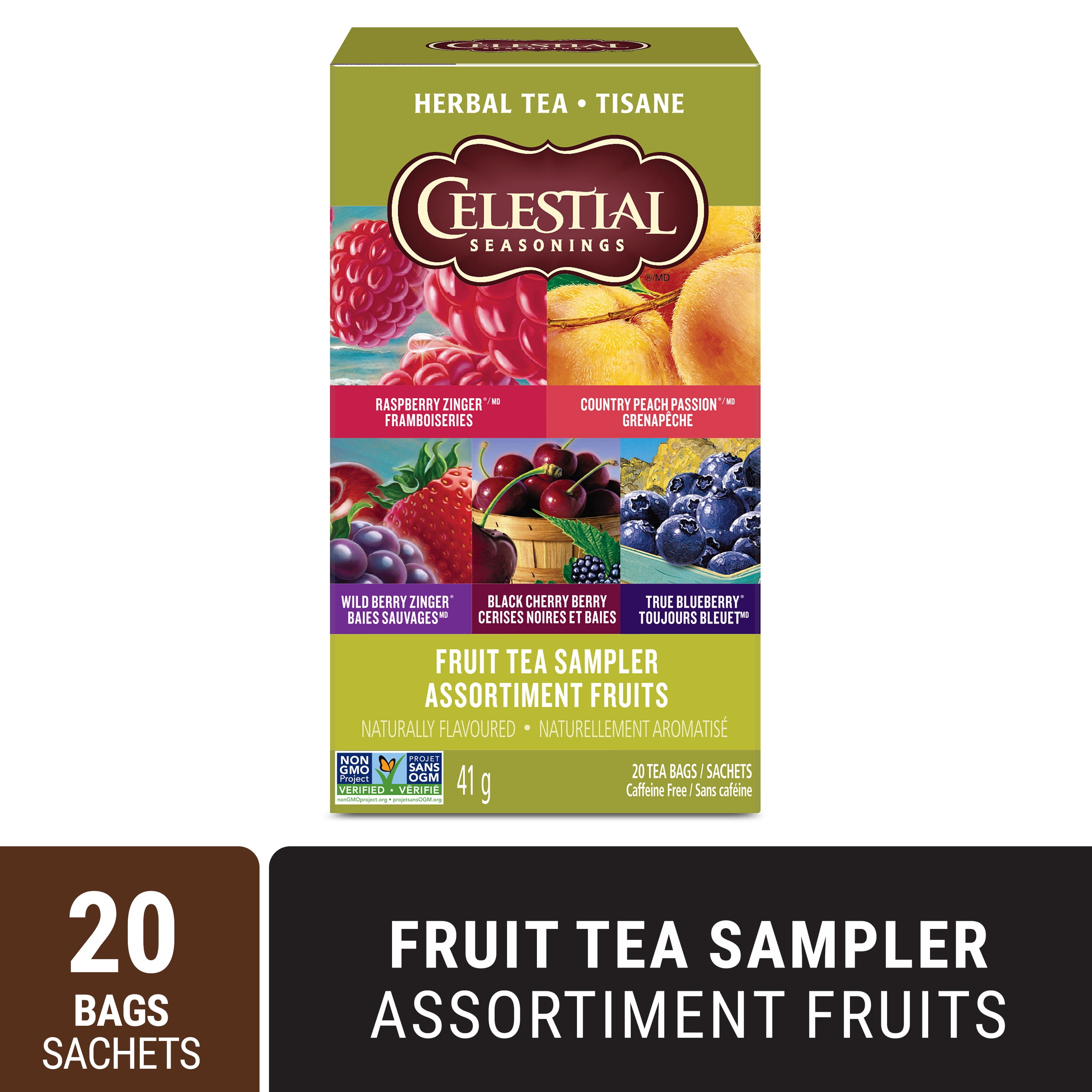 Celestial Seasonings Herbal Tea Fruit Sampler