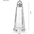 thumbnail image 4 of Gala Houseware Glass Tower Style Salt and Pepper Shakers Set, Clear Salt and Pepper Mini Glass Bottles, Set of 6 Salt Shaker and Pepper Shakers (Each:1.4oz), 4 of 5