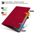 thumbnail image 2 of Tree of Life Embossed Case for ipad Pro 12.9(2024) Stand, Card Slots, Stylus Loop Red, 2 of 5