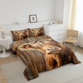 thumbnail image 3 of Erosebridal Highland Cow Bedding Sets Full with Comforter, Rustic Farmhouse Duvet Insert, Reversible, 3 of 7