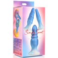 thumbnail image 2 of Curve Toys Simply Sweet Ensemble de Bouchons de Fesses en Silicone - Bleu, 2 of 5