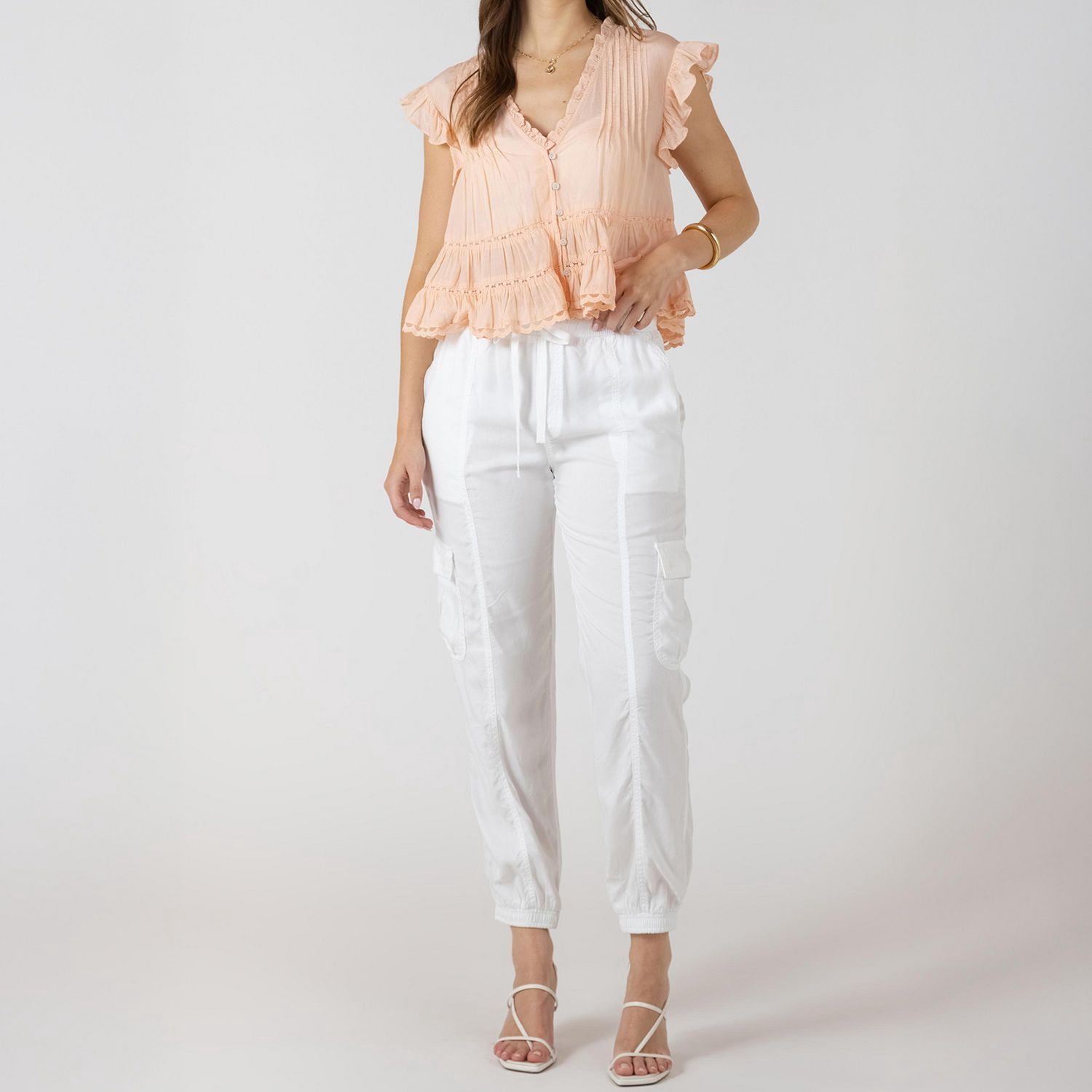 Devoted, Pantalon de jogging Cargo, tailles XS à XL