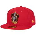 thumbnail image 1 of Harry Potter Gryffindor House Crest New Era 59Fifty Fitted Hat-7 5/8 Fitted, 1 of 6