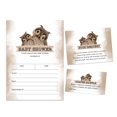 thumbnail image 1 of Inkdotpot Set Of 30Owl Bird Baby Shower Invitations-Diaper Raffle Tickets And Baby Shower Book Request Cards Invites Its A Boy Its A Girl, 1 of 7