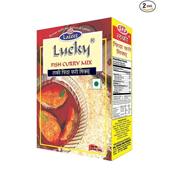 Lucky Masala Fish Curry Spice Mix (PK of 5)