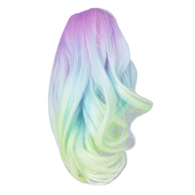 Doll Hair , Ball Joint Doll Gradient Color High Simulation Soft Supple 1:3 Doll For 21-24cm Head Circumference Dolls