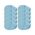 thumbnail image 3 of 10 Pcs Couvre-Chefs de Fer de Golf Housse de Protection en PU Durable Léger Bleu Clair, 3 of 9