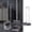 Grey, variant on 3-in-1 Brooms and Dustpan Set with Hidden Brush & Built-in Comb | Long Handle Floor Sweeper for Home, Kitchen, and Office