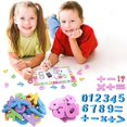 thumbnail image 3 of Magnetic Alphabet 243 Pieces Uppercase Lowercase Foam Letters Abc Fridge Refrigerator Educational Spelling Learning Toy Magnets, 3 of 8