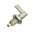 thumbnail image 1 of facefd 1x Indexing Plungers L Type Stainless Locking Bolts Fine Thread Silver M10-5, 1 of 4