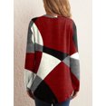 thumbnail image 4 of TIMIFIS Women’s Long Sleeve T Shirts Slim Fit Tops Scoop Neck Ribbed Knit Shirts, 4 of 6