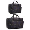 thumbnail image 1 of jifeng 2Pcs Sewing Machine Carrying Case Sewing Supplies Outdoor Sewing Machine Bag Black, 1 of 9