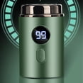 thumbnail image 2 of fastboy Rasoir Électrique à Recharge USB Petit Portable Longue Durée de Vie Peut Raser à Tout Moment Rasoir à Barbe Homme Vert, 2 of 6