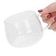 thumbnail image 4 of Drinkware, au Lave-Vaisselle Forme Exquise Tasse à Café Tasse à Café avec Poignée pour Café Marque Blanche, 4 of 8