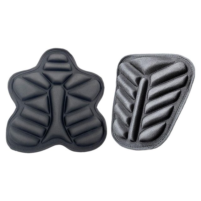 Motorcycle Seat Gel Pad Shock Absorption Comfortable Driver & Passenger