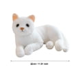 thumbnail image 3 of Peluche Chat Calico Réaliste en Peluche pour Anniversaire d'Enfants, Mignonne, 23 cm, 3 of 3