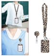 thumbnail image 4 of lionlar Cute ID Card Holder Lanyard with Clip Card Sleeve Accessories Hang Rope Keychain styleF, 4 of 9